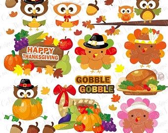 Cute Thanksgiving Clip Art Free Clip Art Library