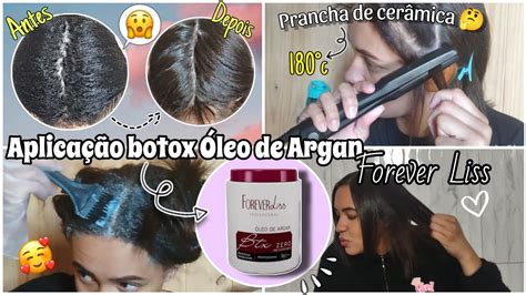 Botox Leo De Argan Forever Liss Aplica O E Passo A Passo Em Cabelo