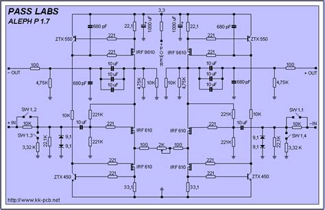 Pass Labs Clone Aleph P 1 7 Diy Preamplifier Pcb Layout