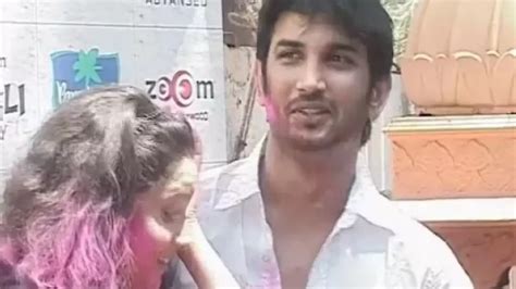 Unseen Video Of Sushant Singh Rajput Playing Holi With Ankita Lokhande