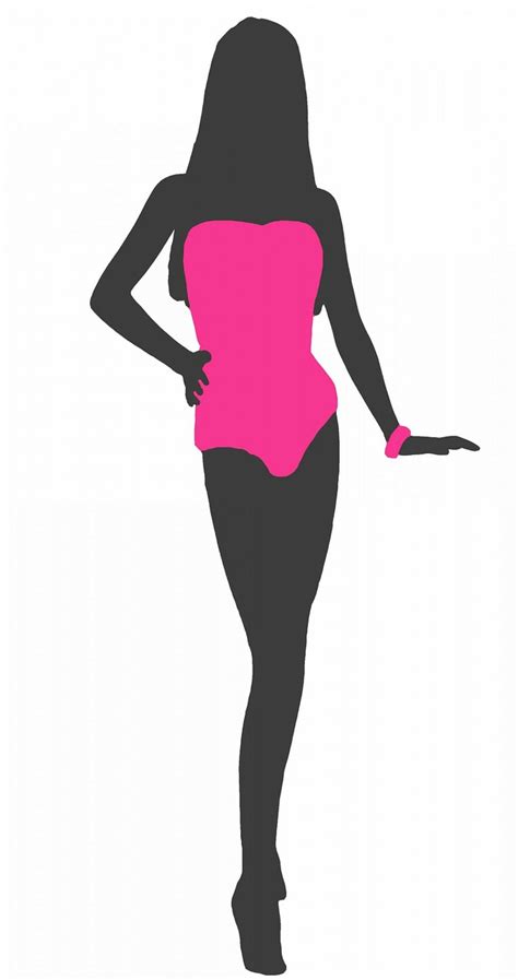 Download Model Silhouette Woman Royalty Free Stock Illustration
