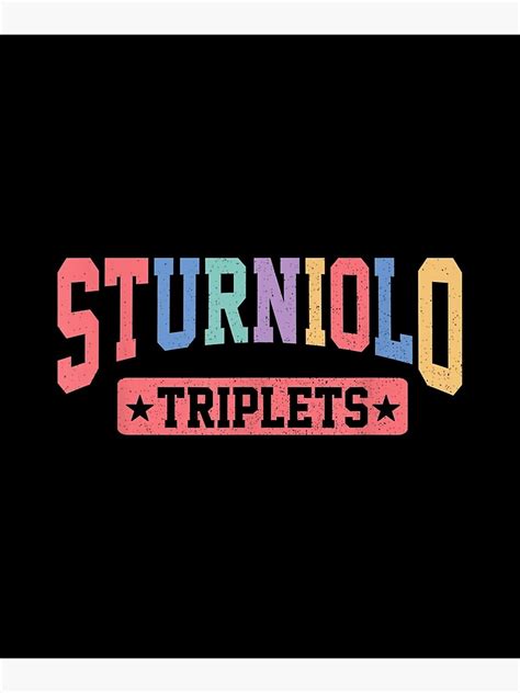 Sturniolo Triplets Trendy Let S Trip Sturniolo Poster For Sale By