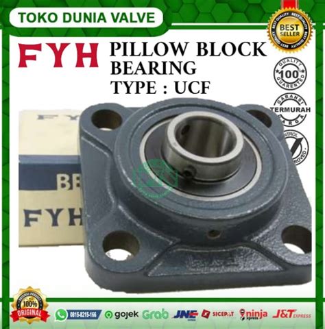 FYH Bearing UCF207 35mm Square Flange Pillow Block Bearing