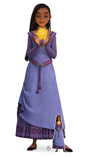 Asha Wishing Star WISH Disney Lifesize Cardboard Cutout 172cm Partyrama