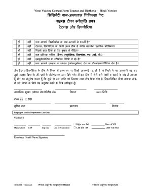 Blood Transfusion Consent Form In Hindi Fill Online Printable