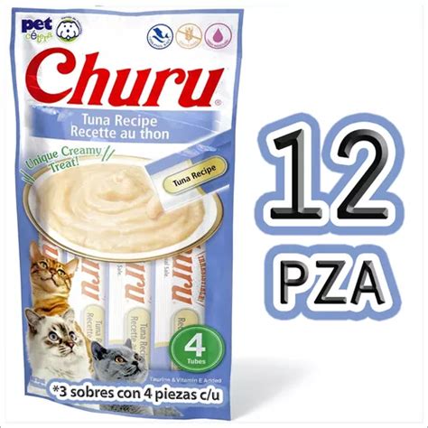 Premios Para Gatos Snack Lamible De Atún Churu P12 MercadoLibre