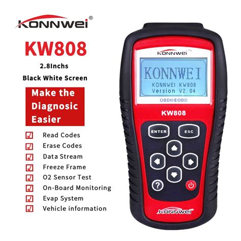 Konnwei Kw Obd Auto Scanner Obd Auto Diagnose Grandado