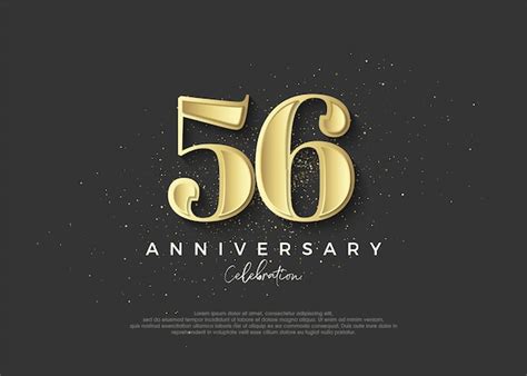 Premium Vector Th Anniversary Golden Premium Vector Design To