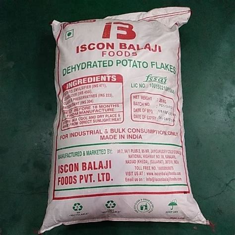 Jual Iscon Balaji Tepung Kentang Kasar Potato Flakes Repack Kg