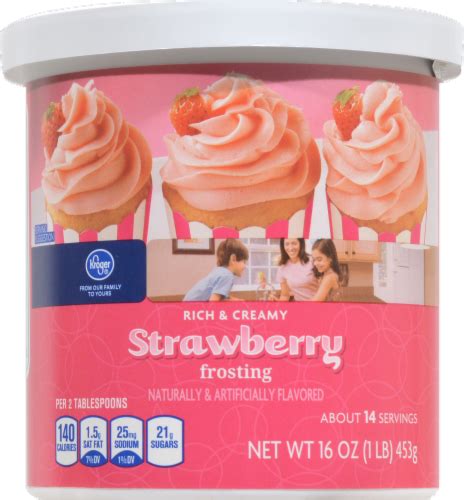 Kroger Strawberry Frosting Oz Kroger