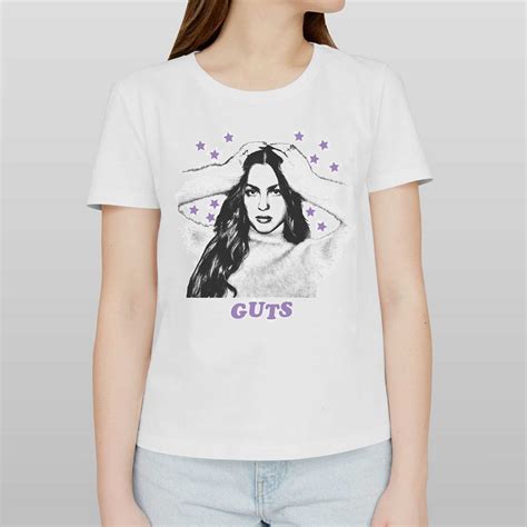 Olivia Rodrigo Guts White Shirt - Shibtee Clothing