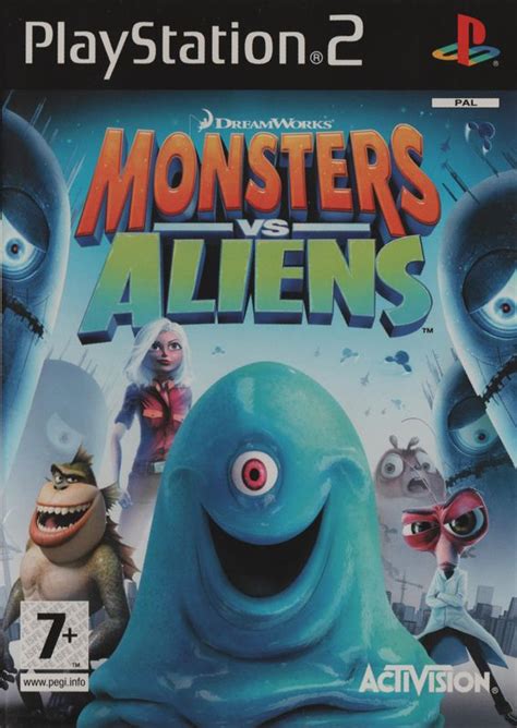 Monsters Vs Aliens Cover Or Packaging Material Mobygames