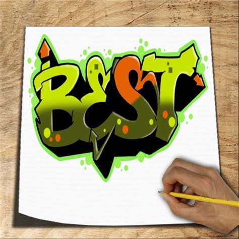 How To Draw Graffiti D By Ben Massoud Hamza