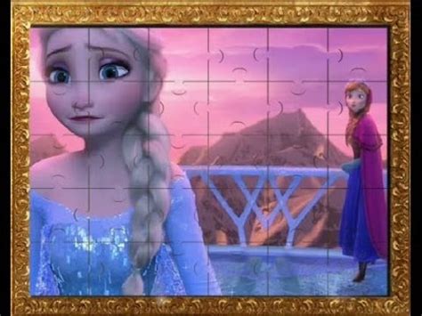 Frozen Jigsaw Puzzle Game 2 겨울왕국 직소 퍼즐 YouTube