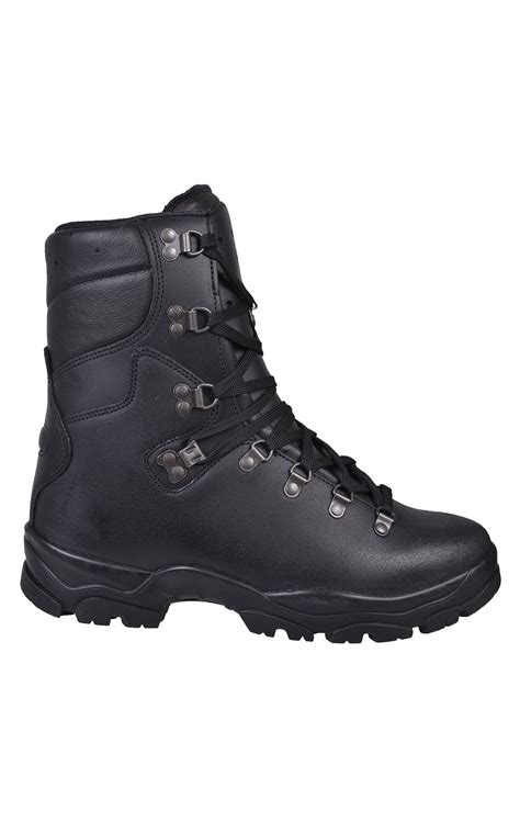 Ботинки-берцы армейские Gore-Tex кожа black Франция, купить в Интернет ...