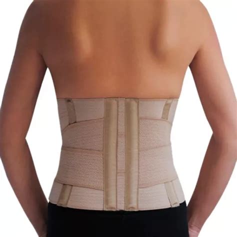 Faja Sacrolumbar Lumbo Sacra Reforzada Lujo Marca Blunding Meses Sin