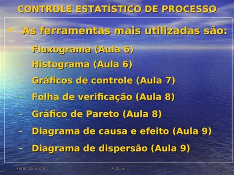 PPT Aula9 Diagrama De Causa E Efeito E Diagrama De Dispers E3o