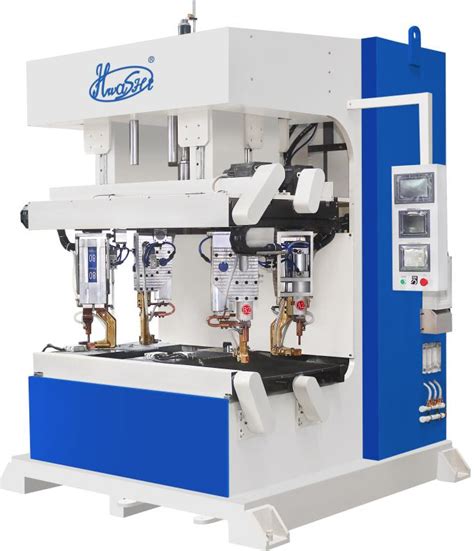 Steel Cabinet Corner Automatic Spot Welding Machine With Loading Robot