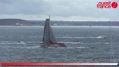 Route du Rhum revivez le départ vu de la mer Vidéo Dailymotion