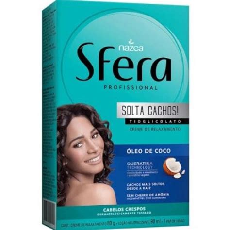 Creme De Relaxamento Alisante Tioglicolato Sfera Profissional Solta