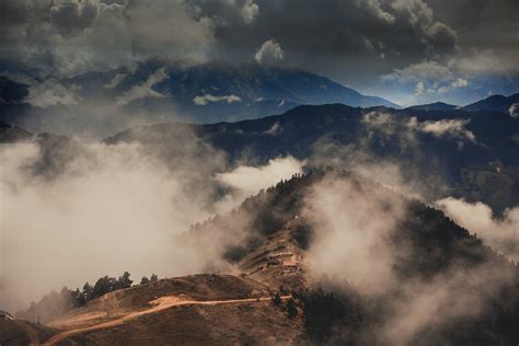 Panorama Photo of Mountains · Free Stock Photo