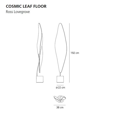 Cosmic Cosmic Leaf Floor De Artemide Tienda Online Lamparas Modernas