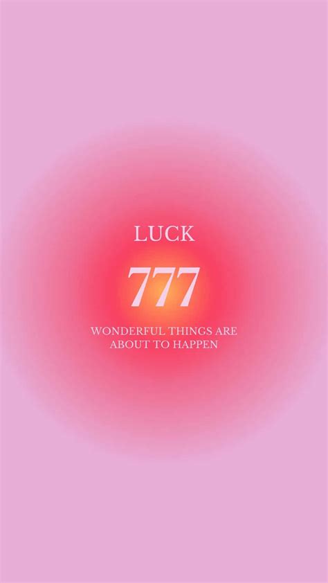 Download Angel Number777 Luck Message Wallpaper