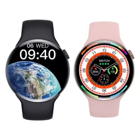 Relogio Smartwatch Redondo W Pro Serie Mm Lan Amento