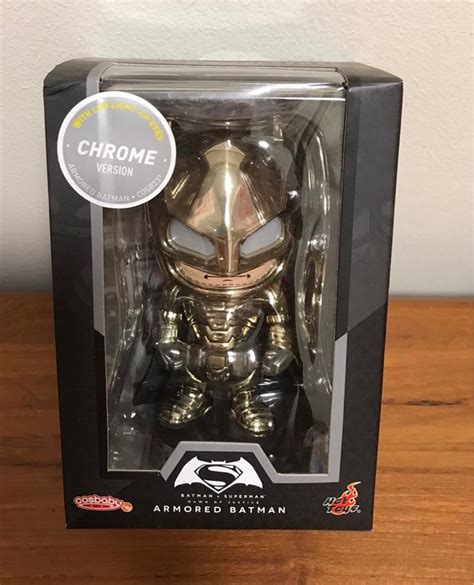 Hot Toys Cosbaby Armored Batman Chrome Version Hobbies Toys Toys