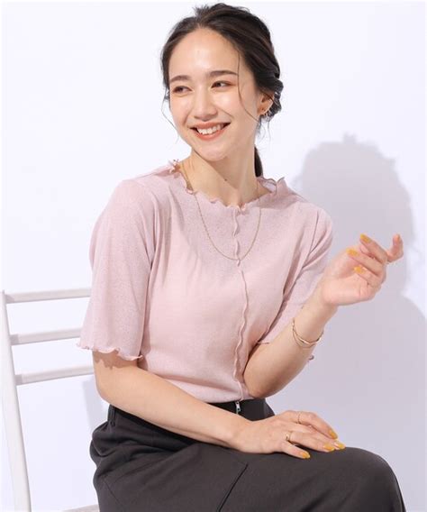 Cutie Blonde tシャツ レイヤードスタイルに シアー感を楽しむ スラブメロウトップス レディース ZOZOTOWN Yahoo 店 通販 Yahoo ショッピング