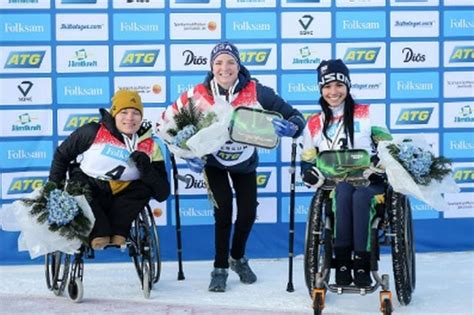 Aline Rocha Fatura Medalha De Bronze No Mundial De Para Esqui Cross