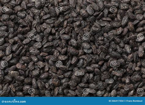 Chinese Salted Black Beans Close Up Full Frame Stock Photo Image Of