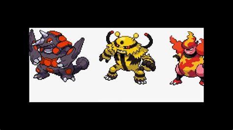 Another Sprite Rhyperior Magmortar Electivire Youtube