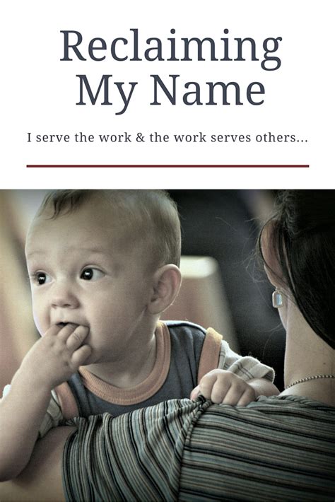 Reclaiming My Name