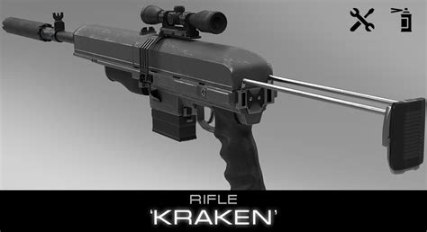 Rifle Kraken In Weapons Ue Marketplace