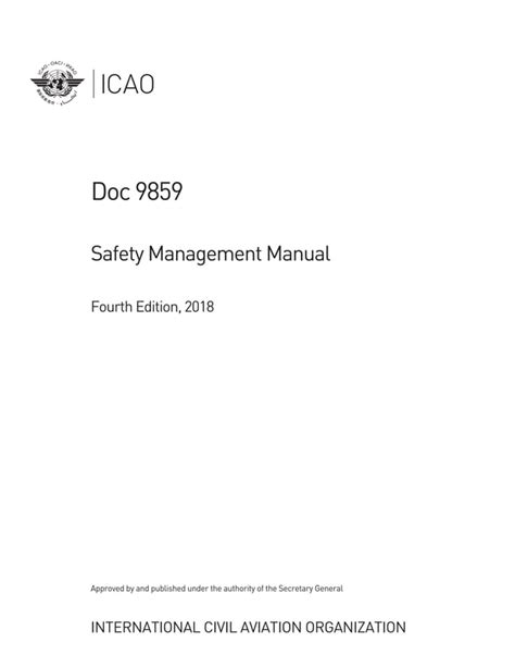 ICAO Doc 9859 SMS Pdf