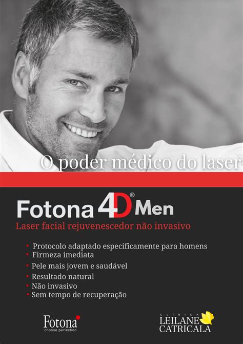 Fotona 4D Men Blog Clínica Leilane Catricala