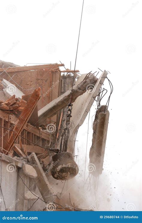 Wrecking Ball stock photo. Image of destruction, raze - 29680744