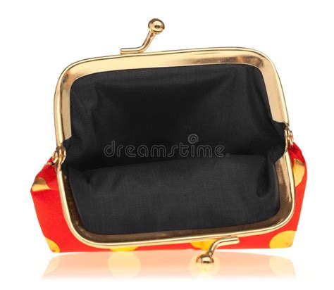 Empty Purse Stock Photo Image Of Shopping Success Polka 35855844