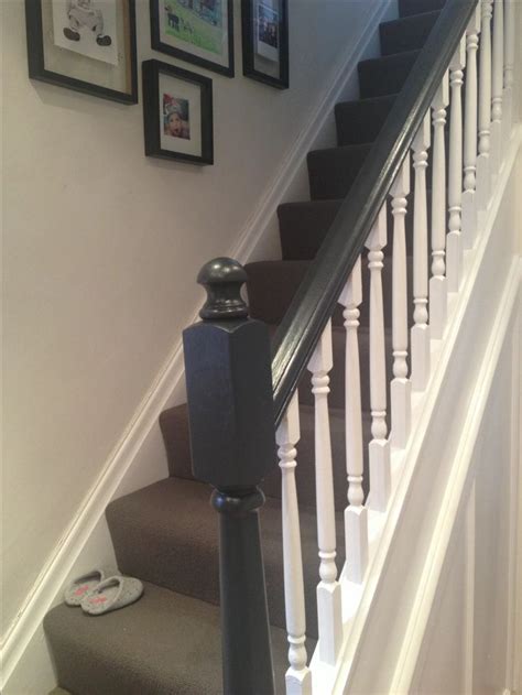 Painted Bannister In Hallway