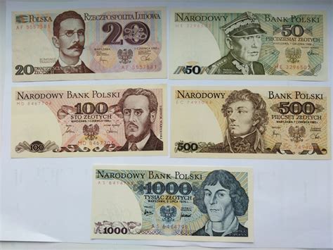 Banknoty Prl Szt Unc Oficjalne Archiwum Allegro