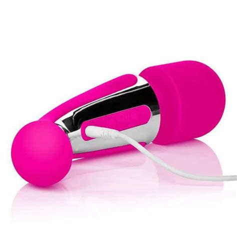 Embrace Body Wand Pink Rechargeable Massage Wand By Calexotics