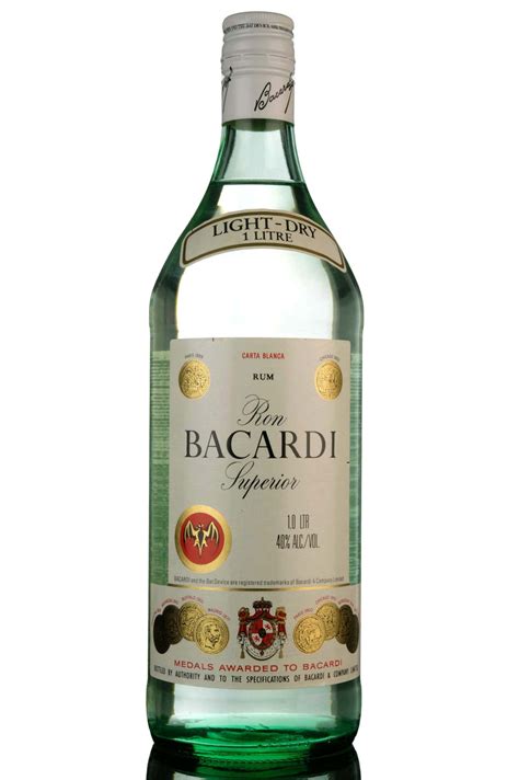 Bacardi White Rum - 1 Litre