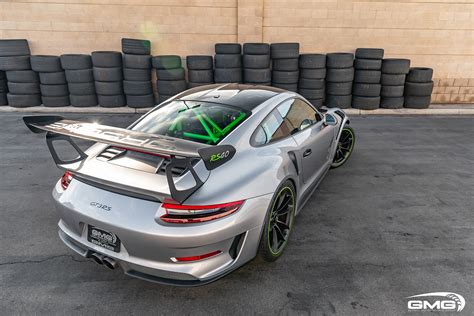 Silver Porsche 991 2 Gt3 Rs Gmg Racing