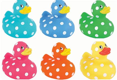 Polka Dot Rubber Ducks Used These Ducky S For Baby Girl S Monthly