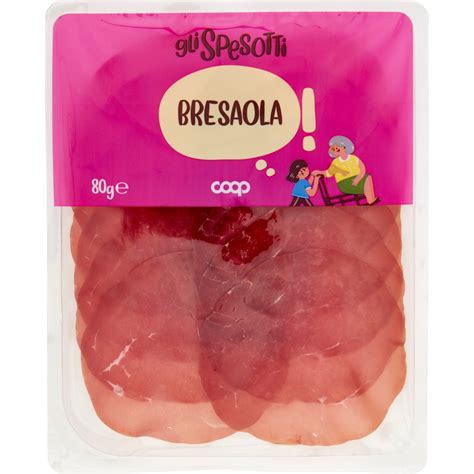 Bresaola Coop Gli Spesotti G Coop Shop