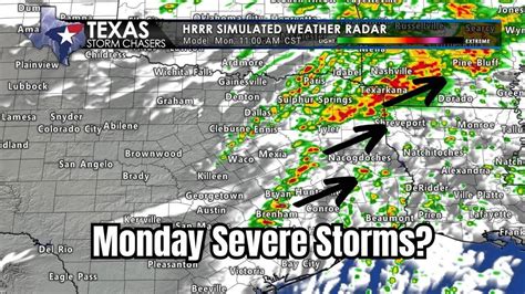 Severe Storms Possible In East Texas Ark La Tex Tomorrow Morning