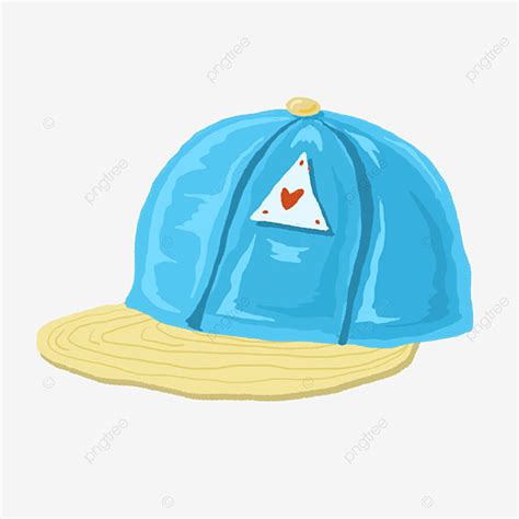 Creative Blue Baseball Cap Illustration Baseball Cap Clipart Baseball