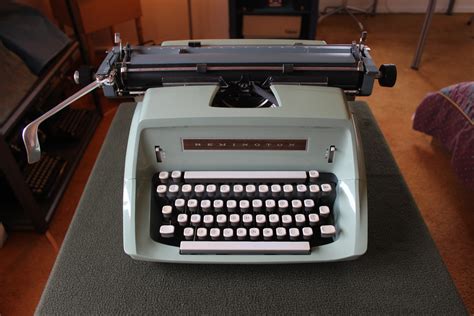 Remington Desktop Typewriter Canadian Th Anniversary Model