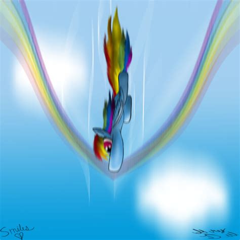 rainbow dash sonic rainboom by MrSmiles14 on DeviantArt